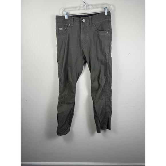 Kuhl Revolvr Pants 30x32 Vintage Patina Dye Gray Green Hiking Outdoor - Picture 1 of 7